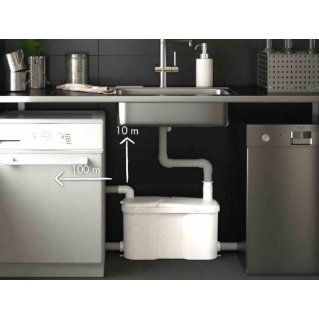 Pompe de relevage spéciale gros débit - WATERMATIC VD120