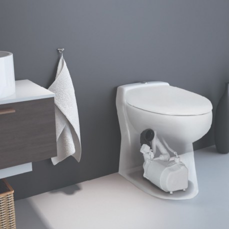 Broyeur et pompe lave-mains silence et élégance - WATERMATIC W30SP Silence