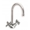 Mélangeur pour lavabo col de cygne avec vidage RETRO BALILLA - CRISTINA ONDYNA BL11051