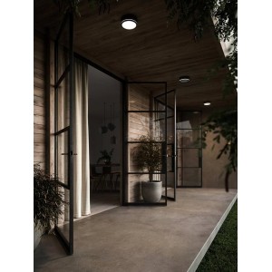 Plafonnier SMARTLIGHT AVA Aluminium-plastique Noir LED integrée 2700K - Nordlux 2019016003