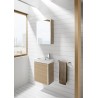Ensemble de meuble + Lavabo Unik Mini Chene Texture - ROCA A855873155