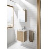 Ensemble de meuble + Lavabo Unik Mini Chene Texture - ROCA A855873155