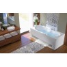 Baignoire balnéo ROMANZA 170x75 cm tête à gauche AIR HOTEL - KINEDO BROH775BGBAH1