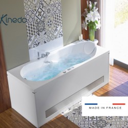 Baignoire balnéo ROMANZA 170x75 cm tête à droite VITALITÉ - KINEDO BROH775BDVIT1