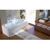 Baignoire balnéo ROMANZA 170x75 cm tête à droite SENSATION AIR POOL - KINEDO BROH775BDSAP1