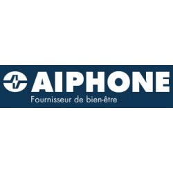 Façade Prépercée diamètre 25 nickel mat - AIPHONE GFBP2NIM 120405