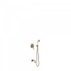 Kit de bain‑douche à encastrer Laiton Mat - TRES 24218005LM