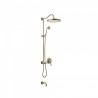 Kit de bain‑douche à encastrer (3 voies) Laiton Mat - TRES 24218006LM