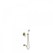 Kit de bain‑douche à encastrer
avec fermeture et réglage du débit.
· Corps encas  - TRES 24218005LM 