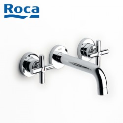 Mélangeur fixation murale pour lavabo avec bec Loft - ROCA A5A4743C00