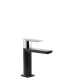 Mitigeur lavabo Noir-Chromé - TRES 20010301NE