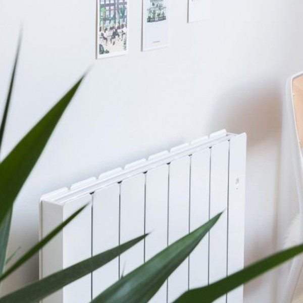 Radiateur Fonte NOIROT BELADOO 1500W horizontal blanc connecté