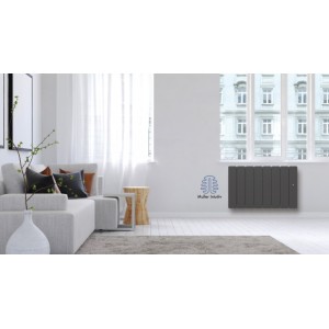 Radiateur Fonte NOIROT BELADOO 1000W Bas gris anthracite connecté NEN1703SEHS
