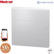 Radiateur Fonte NOIROT AXOO 750W horizontal blanc connecté NEN3072SEEC
