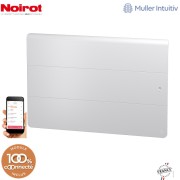 Radiateur Fonte NOIROT AXOO 1500W horizontal blanc connecté NEN3075SEEC