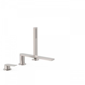 Mitigeur bain d’étagère  avec douchette anticalcaire - TRES 21116103AC 