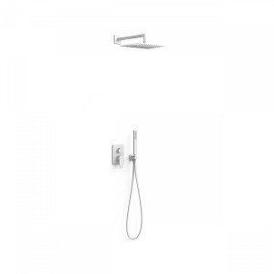 Kit de douche encastré Rapid-Box WHITEMAT (blanc mat) - TRES 21128004BM 