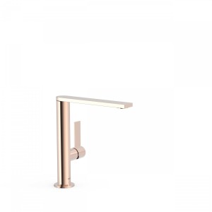 Mitigeur lavabo bec 34x10 mm. OR ROSE - TRES 21130501OP 