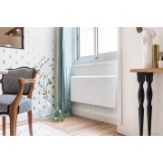 Radiateur Fonte NOIROT AXOO 1500W bas blanc connecté NEN3095SEEC