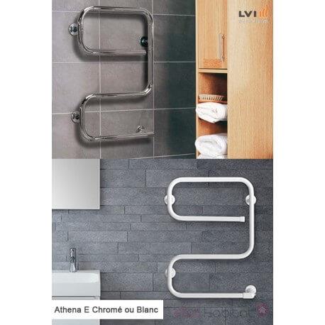 Radiateur sèche-serviettes électrique vertical ATHENA E - FINIMETAL