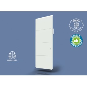 Radiateur Fonte INTUIS AXOO 2000W Vertical blanc connecté NEN3087SEEC