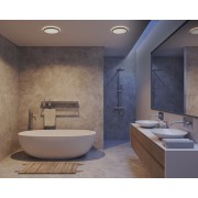 OJA 42 SDB plafonnier Plastique Noir LED integrée 3000/4000K - Nordlux 2015116103 