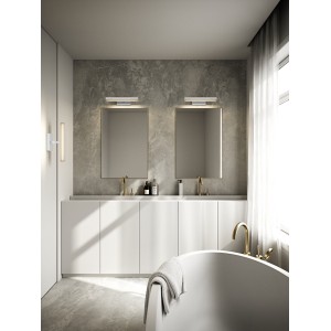 OTIS SDB 40  app. murale Alum-plastique Blanc LED int. 1300lm 3000K - Nordlux 2015401001 