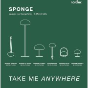 SPONGE TABLE 20 lampe de table Métal et plastique Noir LED integrée 2700K - Nordlux 2018135003 