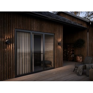 TURN applique murale Aluminium Noir LED integrée 2700K - Nordlux 2019061003 