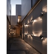 TURN applique murale Aluminium Noir LED integrée 2700K - Nordlux 2019061003 