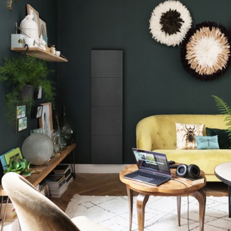 Radiateur Fonte NOIROT AXOO 2000W vertical Gris anthracite connecté NEN3087SEHS