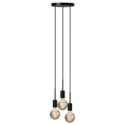 PACO, 3- Suspension, Noir, IP 20, E27  - NORDLUX 2112063003 