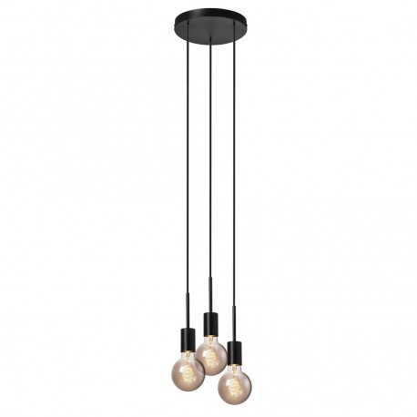 PACO, 3- Suspension, Noir, IP 20, E27  - NORDLUX 2112063003 