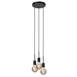 PACO, 3- Suspension, Noir, IP 20, E27  - NORDLUX 2112063003 