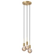 PACO, 3- Suspension, Laiton, IP 20, E27  - NORDLUX 2112063035 