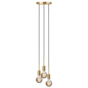 PACO, 3- Suspension, Laiton, IP 20, E27  - NORDLUX 2112063035 