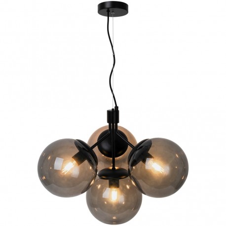 IVONA, 4-Suspension, Noir, IP20, E27 - NORDLUX 2112153003 