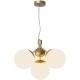 IVONA, 4-Suspension, Laiton, IP20, E27 - NORDLUX 2112153035