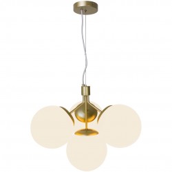 IVONA, 4-Suspension, Laiton, IP20, E27 - NORDLUX 2112153035 