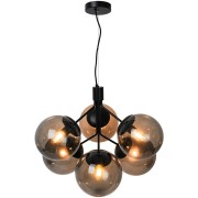 IVONA, 6-Suspension, Noir, IP20, E27  - NORDLUX 2112163003 