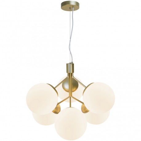 IVONA, 6-Suspension, Laiton, IP20, E27 - NORDLUX 2112163035 