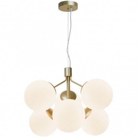 IVONA, 6-Suspension, Laiton, IP20, E27  - NORDLUX 2112163035 
