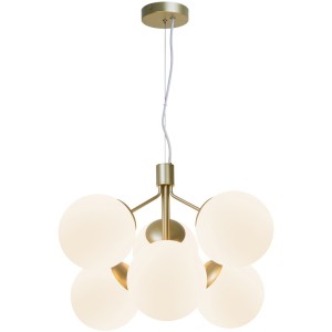 IVONA, 6-Suspension, Laiton, IP20, E27  - NORDLUX 2112163035 