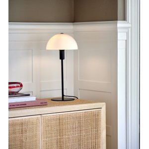 ELLEN, Lampe à poser, Opal/Noir, IP20, E14,  - NORDLUX 2112305003 