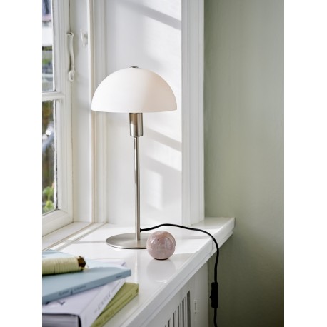 ELLEN, Lampe à poser, Opal/Acier, IP20, E14,  - NORDLUX 2112305032 