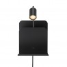 ROOMI, Applique murale, Noir, IP20, GU10 - NORDLUX 2112551003