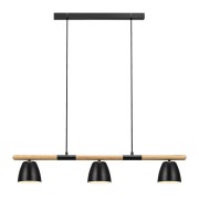 THEO, 3-Suspension, Noir, IP20, GU10  - NORDLUX 2112603003 