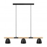 THEO, 3-Suspension, Noir, IP20, GU10 - NORDLUX 2112603003 