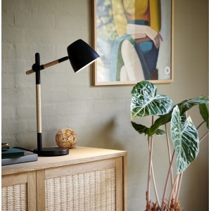 THEO, Lampe à poser, Noir, IP20, GU10  - NORDLUX 2112645003 