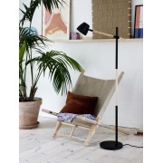 THEO, Lampadaire, Noir, IP20, GU10  - NORDLUX 2112654003 